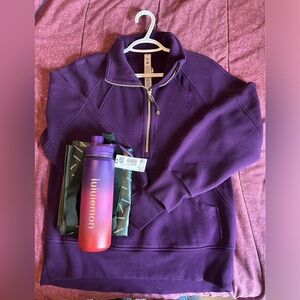 Lululemon Athletica Deep Purple Zip-Up Jacket